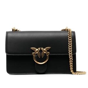 Pinko Love Bag Leather Shoulder Bag